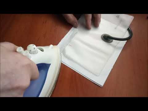 Видео: Как заклеить манжету тонометра