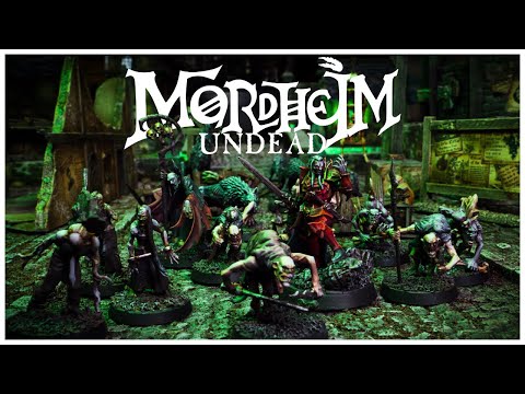 Видео: Отряд нежити в Мордхейме Old World Warhammer!