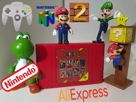 Видео: Картридж для Nintendo 64 c AliExpress. Полный обзор. Часть 2/4