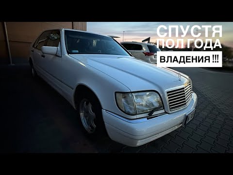 Видео: Кабан спустя пол года | w140 что успел сделать