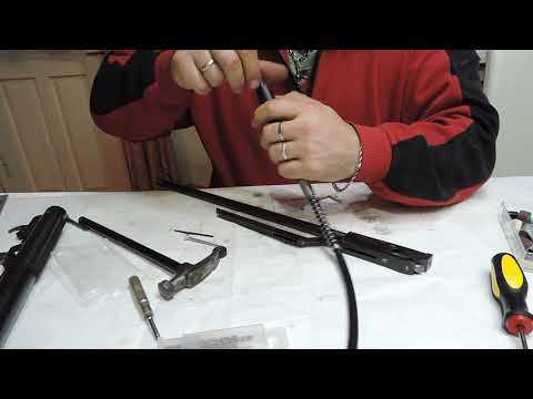 Видео: МР-512 и лыжа на тяге взвода!про фторопласт или капролон.