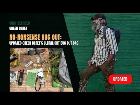Видео: ОБНОВЛЕНО! Сверхлёгкий тревожный рюкзак Green Beret с рекомендациями по снаряжению