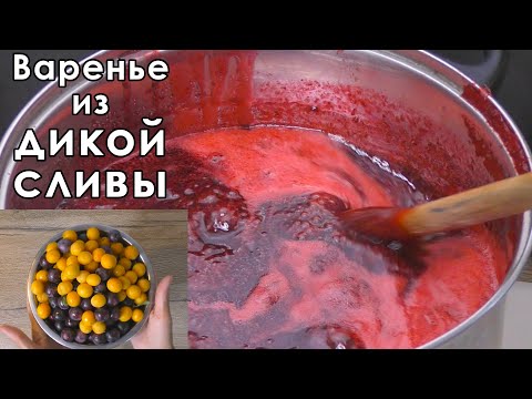 Видео: Варенье из сливы (алычи) дички! Просто и быстро!