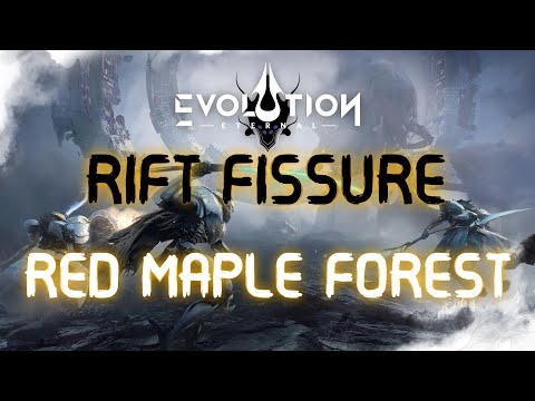 Видео: Eternal evolution Red Maple Forest - Rift fissure/Лес красного клена #eternalevolution