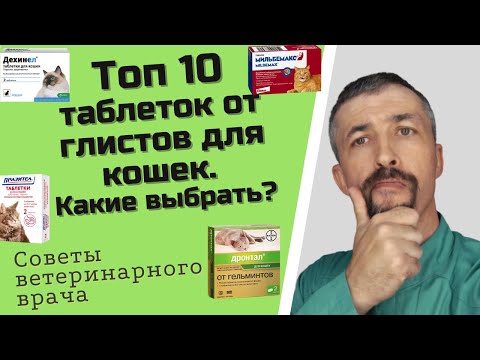 Видео: Таблетки от глистов для кошек