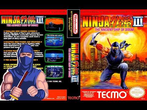 Видео: #nes #famicom  Ninja Gaiden III: The Ancient Ship of Doom (Ninja Ryukenden III) Играем с Консоли!