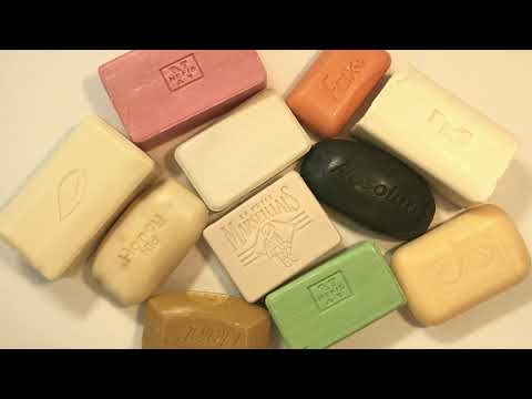 Видео: Cutting dry soap ASMR / Современное сухое мыло АСМР