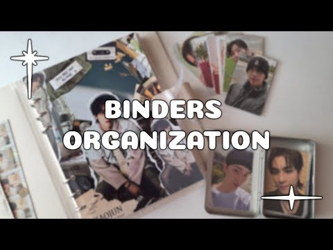 Видео: 📘 Организация биндера | k-pop binders organization | wayv (xiaojun), woodz and other | ep 3
