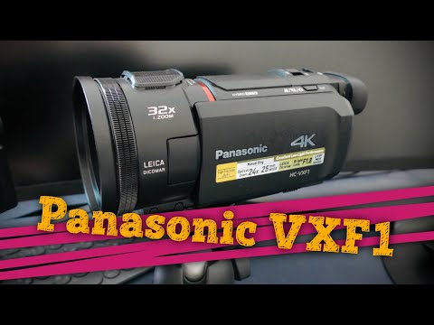 Видео: 📹 Обзор Panasonic VXF1 - Лучшая 4К видеокамера