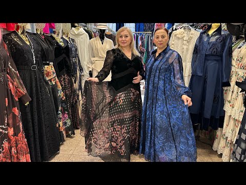 Видео: ТИХАЯ РОСКОШЬ🔥НЕВЕРОЯТНО КРАСИВЫЕ ТУРЕЦКИЕ ПЛАТЬЯ НА САДОВОДЕ. 