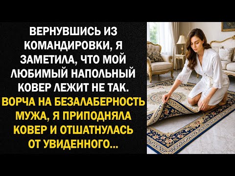Видео: Вернувшись из командировки, я заметила, что мой любимый напольный ковер лежит не так