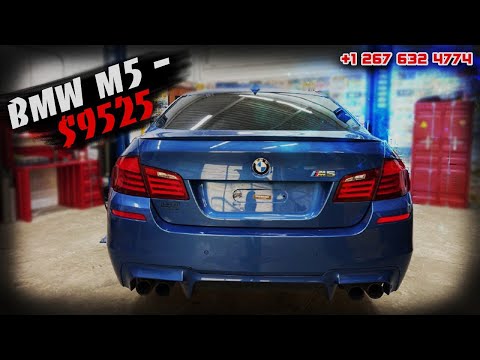 Видео: BMW M5 - $9525 , восстановление утопленника #BMW . Авто из США 🇺🇸.