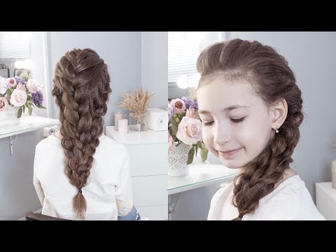 Видео: Три косы! Очень просто! Easy Hairstyle - 3 Braids