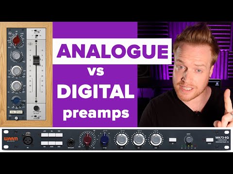 Видео: АНАЛОГОВЫЕ и ЦИФРОВЫЕ ПРЕДУСИЛИТЕЛИ | Warm Audio WA73 против Universal Audio Neve 1073 Unison