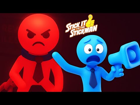 Видео: ОФИСНОЕ БЕЗУМИЕ - МОЯ ЛЮБИМАЯ РАБОТА! Битва Стикменов / Stick It to the Stickman