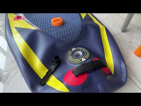 Видео: Травит клапан SUP борда! Первые впечатления о доске TSUNAMI. Вопросы и проблемы для новичка.