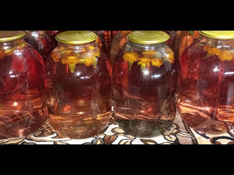 Видео: 131. КОМПОТ ИЗ БАРХАТЦЕВ-КОРОЛЬ СРЕДИ НАПИТКОВ!!БЫСТРО И ЛЕГКО-ЗАЛИЛИ СИРОПОМ,ЗАКАТАЛИ И УКУТАЛИ!