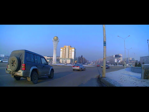 Видео: Усть-Каменогорск Набережная Иртыша 30 ноября 2017 год Видеорегистратор