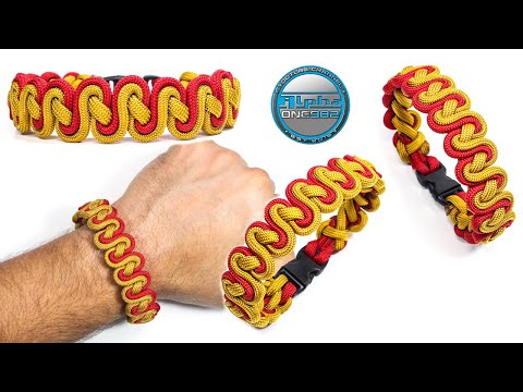 Видео: Как сделать потрясающий браслет из паракорда: быстро, просто и легко. Урок по плетению узлов.