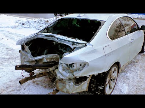 Видео: BMW 3 РАСПИЛ !!!! BMW 3 Auto body repair.