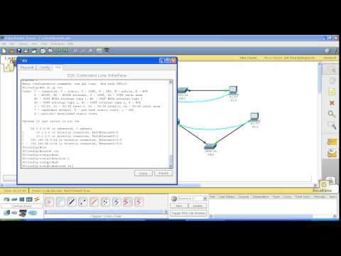 Видео: Курс Cisco, Routing and Switching. Шаг 6 Динамическая маршрутизация, настройка протокола RIP