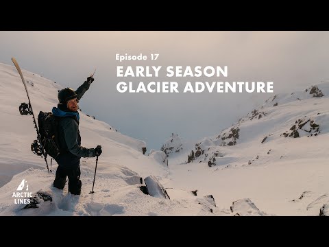 Видео: Приключения на леднике в начале сезона l Arctic Lines