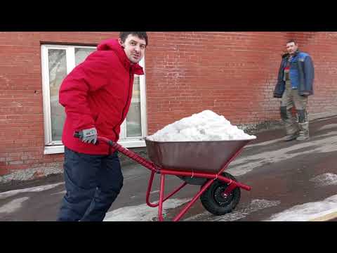 Видео: Садовая электротачка VBS Скорпион 600W