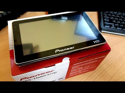 Видео: Обзор GPS навигатора Pioneer 7"