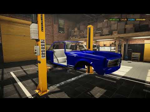 Видео: Реставрация MB W113 (Car Mechanic Simulator 2021) #43