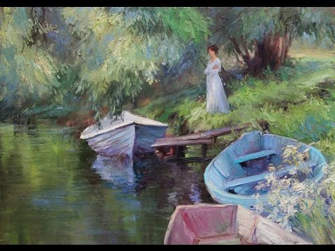 Видео: Игорь Сахаров, импрессионизм для начинающих, Переславские лодочки