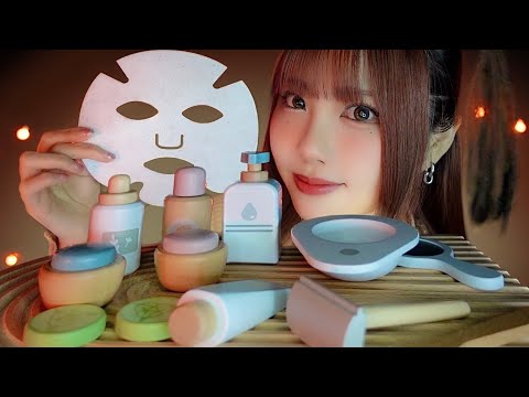 Видео: ASMR Деревянный spa💆‍♀️🪵