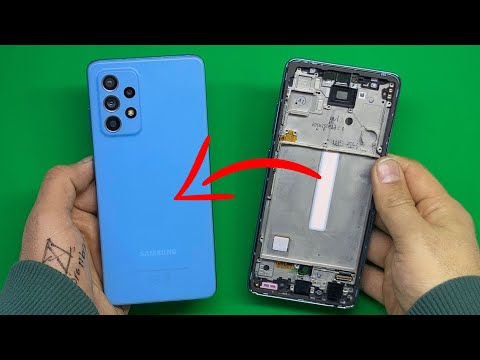 Видео: Руководство по замене экрана и рамки Samsung Galaxy A52 | Замена ЖК-дисплея