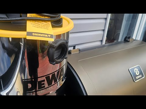 Видео: Обзор этого пылесоса для золы Dewalt — действительно хороший и удобный для коптильных каминов и т...