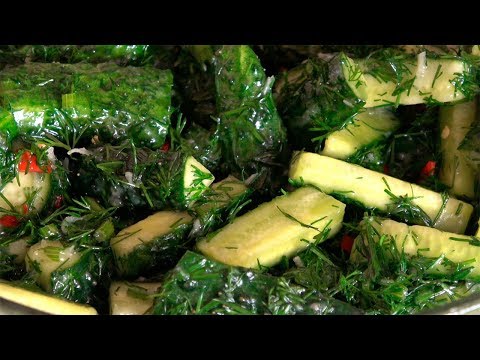 Видео: СУПЕР ВКУСНАЯ ЗАКУСКА ИЗ ОГУРЦОВ!ПРОСТО,БЫСТРО И ОЧЕНЬ ВКУСНО!