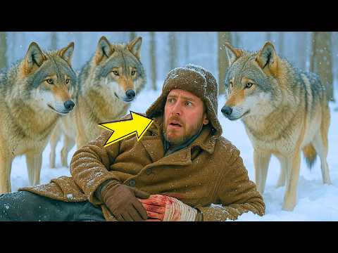 Видео: ЕГО РАНИЛИ И БРОСИЛИ УМИРАТЬ… НО ВОЛЧЬЯ СЕМЬЯ СТАЛА ЕГО ЩИТОМ