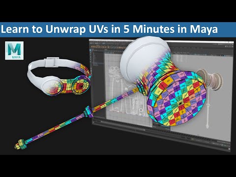 Видео: UV-карта всего за 5 минут с Maya