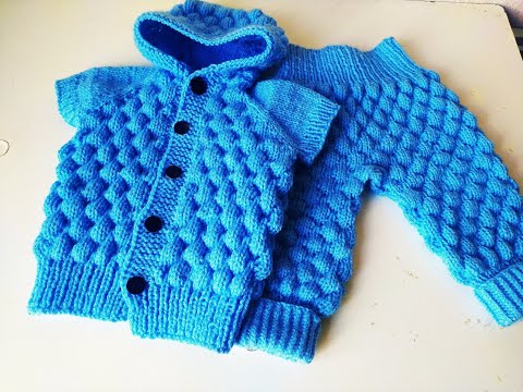 Видео: #вязание#вязание спицами #рукоделие Костюмчик спицами пузырьки часть 2 вязание.