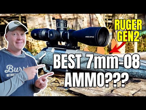 Видео: Ruger American 7mm-08: лучшие боеприпасы могут вас удивить