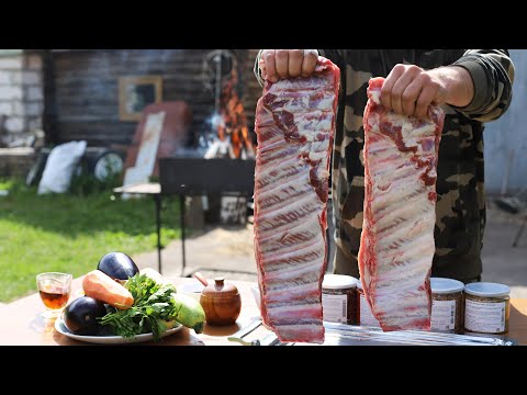 Видео: ЕСЛИ НАДОЕЛ ШАШЛЫК. ГОТОВИМ РЕБРА НА УГЛЯХ