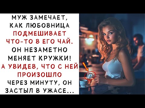 Видео: Любовница подсыпала яд в чай, но заметив это, муж идёт на риск и меняет кружки    ИСТОРИИ ИЗ ЖИЗ