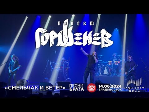 Видео: ГОРШЕНЕВ: «Песни Брата» - Смельчак и ветер (Live • Владивосток • 14.06.2024)