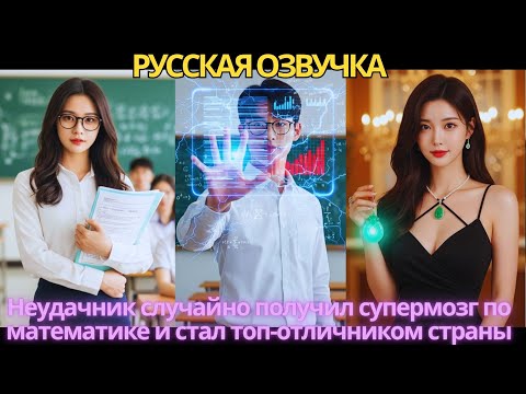 Видео: Неудачник случайно получил супермозг по математике и стал топ-отличником страны