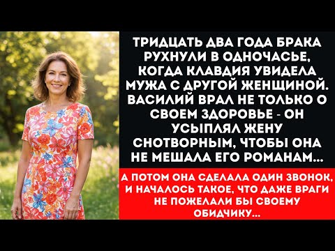 Видео: Муж 32 года врал жене, усыплял снотворным для встреч с любовницей. Финал шокирует