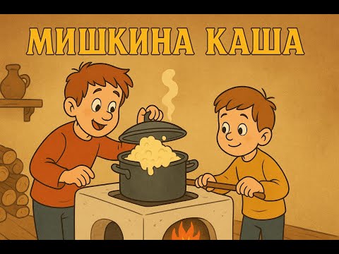 Видео: Мишкина каша. Сказка на ночь.