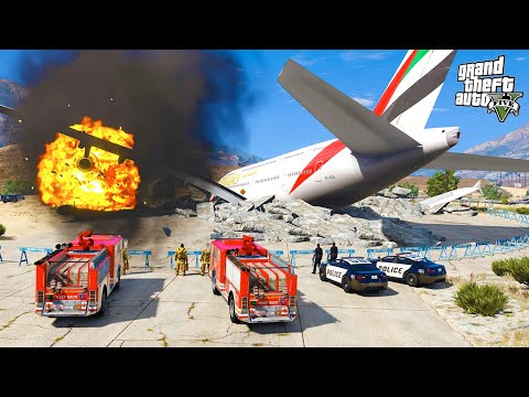 Видео: СТРАШНАЯ АВИАКАТАСТРОФА В ПУСТЫНЕ! НИКТО НЕ ВЫЖИЛ! - GTA 5 ИГРА ЗА ПОЛИЦЕЙСКОГО (МОДЫ ГТА 5 LSPDFR)