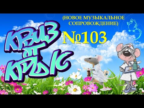 Видео: КВИЗ от КРЫС эпизод 103 (новое музыкальное сопровождение)