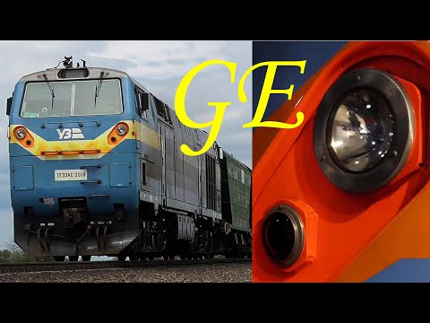 Видео: General Electric! Тепловоз ТЭ33АС-2001! Краткий огляд