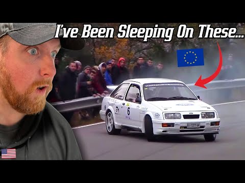 Видео: Реакция американцев на ралли Ford Sierra Cosworth