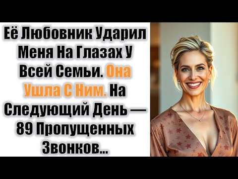 Видео: Её Любовник Ударил Меня На Глазах У Всей Семьи. Она Ушла С Ним. На Следующий День — 89 Пропущенных..