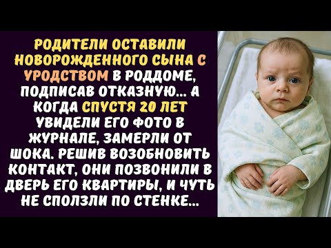 Видео: РОДИТЕЛИ оставили новорожденного МАЛЫША с уродством в роддоме… А через 20 лет замерли, увидев…